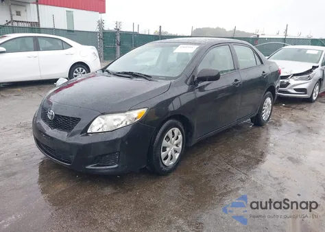 2010 Toyota Corolla Le z USA, uszkodzony, nr VIN 2T1BU4EE8AC525193